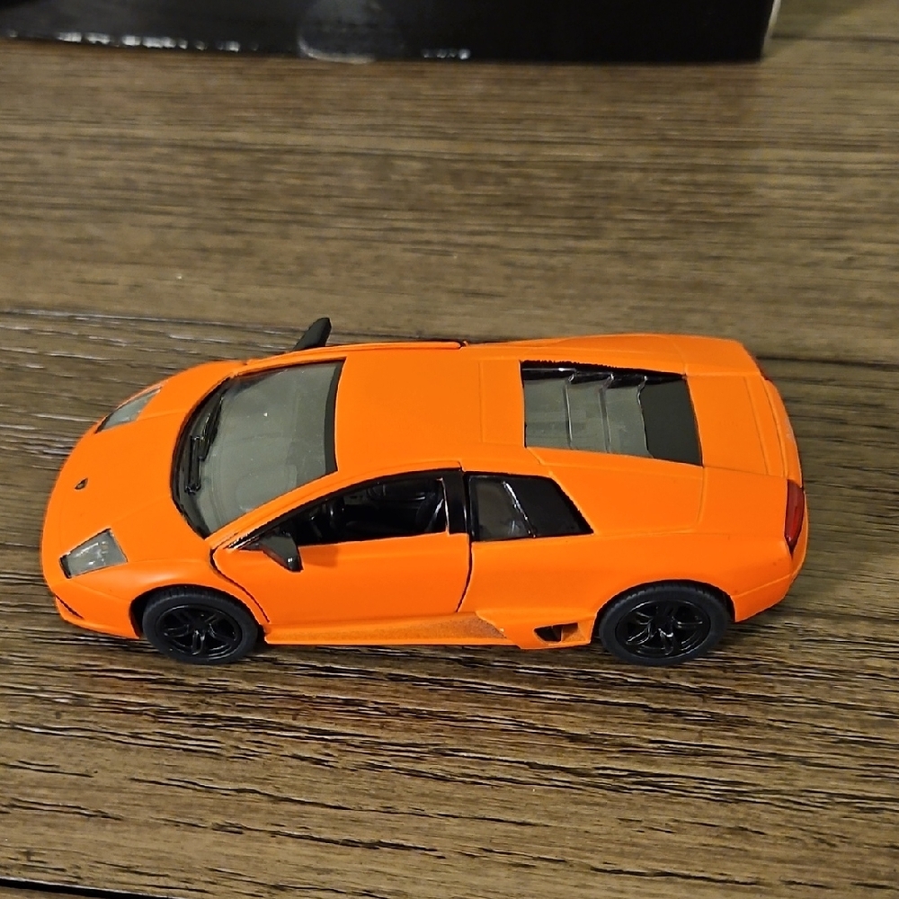 Orange Toy Car